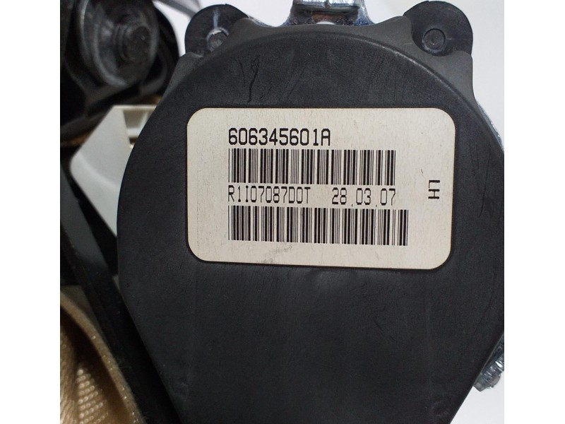Recambio de cinturon seguridad trasero izquierdo para bmw x5 (e70) 3.0d referencia OEM IAM 606345601A 60506 