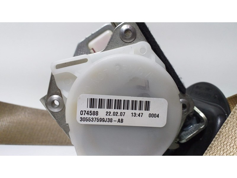 Recambio de cinturon seguridad delantero derecho para bmw x5 (e70) 3.0d referencia OEM IAM 72117171168 60507 