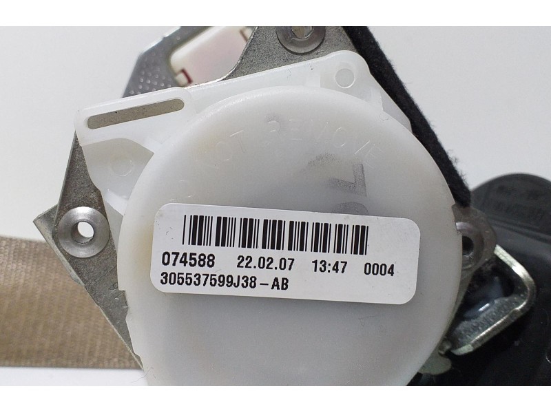 Recambio de cinturon seguridad delantero derecho para bmw x5 (e70) 3.0d referencia OEM IAM 72117171168 60507 