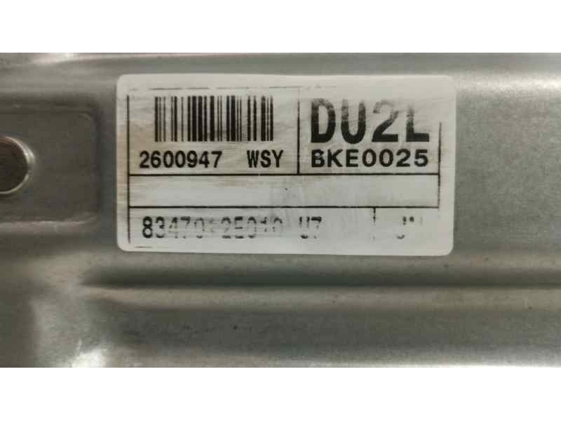 Recambio de elevalunas trasero izquierdo para hyundai tucson (jm) 2.0 crdi style referencia OEM IAM 834702E010 81620 