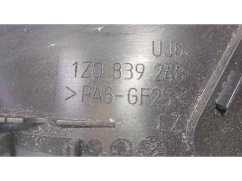 Recambio de maneta interior trasera derecha para skoda octavia berlina (1z3) active referencia OEM IAM 1Z0839248 86320 