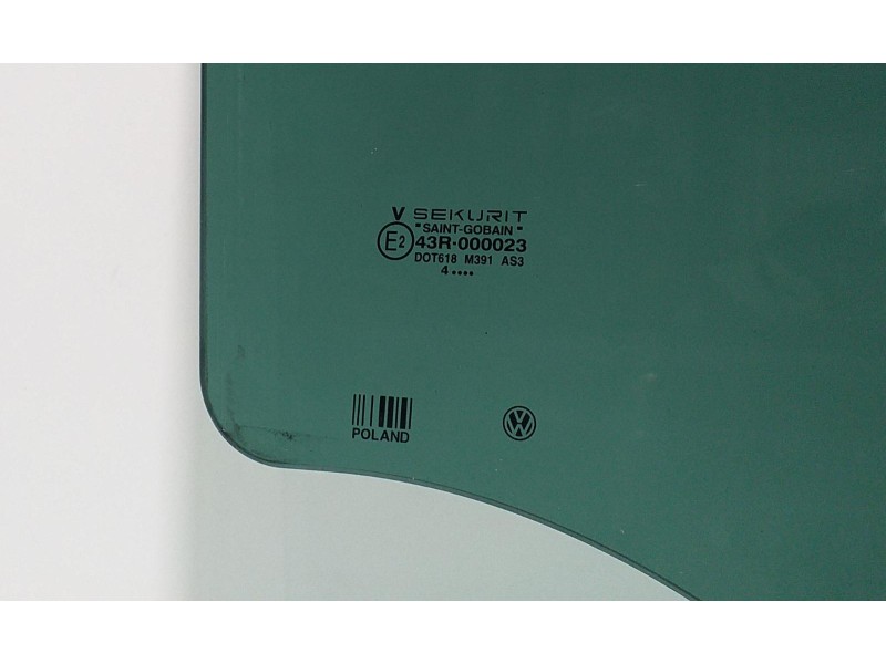 Recambio de luna trasera derecha para volkswagen touareg (7la) tdi v6 referencia OEM IAM 7L6845206E 56922 