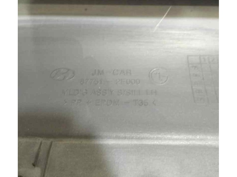 Recambio de estribo para hyundai tucson (jm) 2.0 crdi style referencia OEM IAM 877512E000 81525 