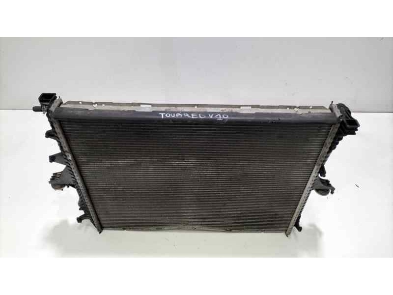 Recambio de radiador agua para volkswagen touareg (7la) tdi v10 referencia OEM IAM 7L6121253A 81530 