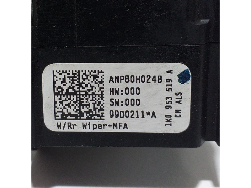 Recambio de mando limpia para volkswagen golf v berlina (1k1) highline 4motion referencia OEM IAM 1K0953519A 57009 