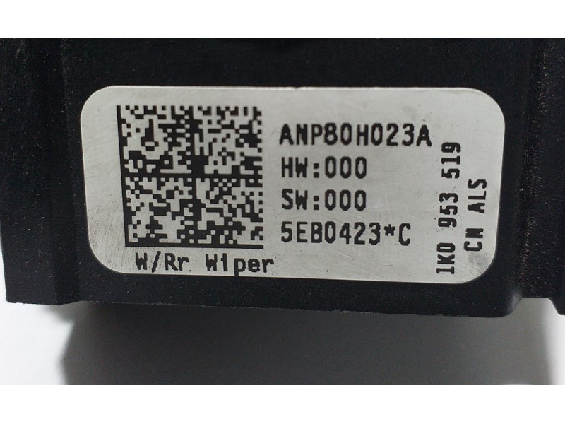 Recambio de mando limpia para volkswagen golf v berlina (1k1) conceptline (e) referencia OEM IAM 1K0953519 57022 