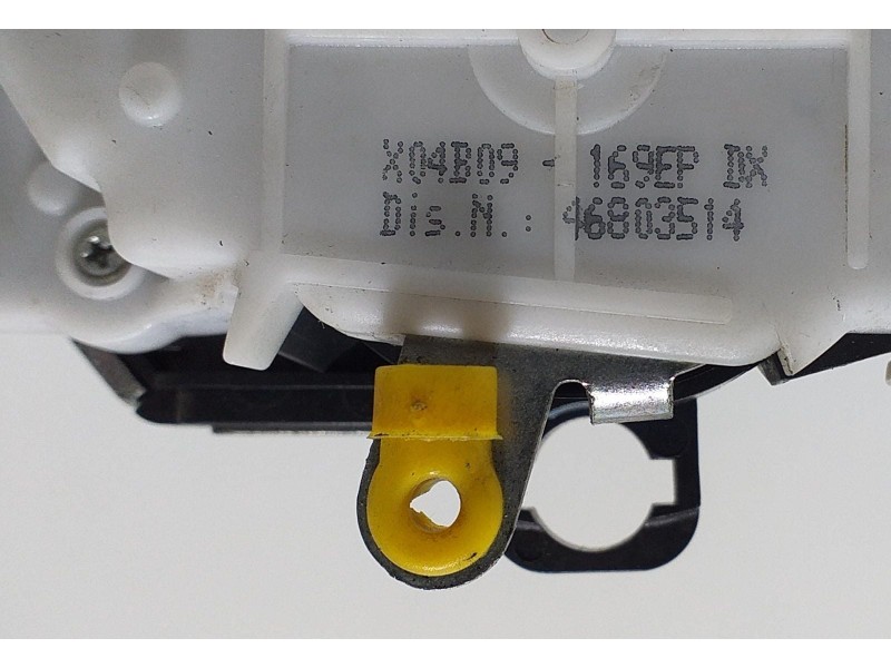 Recambio de cerradura puerta trasera derecha para fiat panda (169) 1.2 8v alessi referencia OEM IAM 46803514 57037 