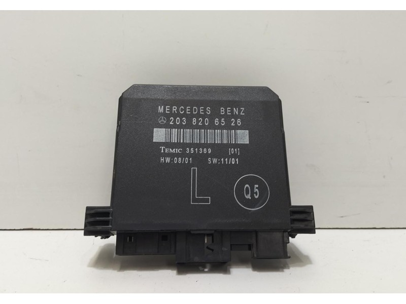 Recambio de modulo electronico para mercedes-benz clase c (w203) berlina 2.7 cdi 20v cat referencia OEM IAM 2038206526 77107 