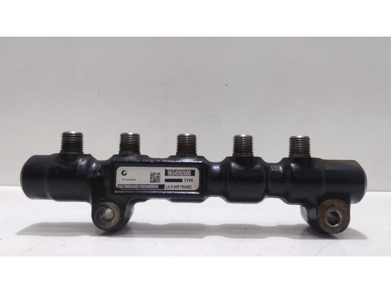 Recambio de rampa inyectora para citroën berlingo first combi 1,6 hdi 75 sx referencia OEM IAM 9654592680 48933 