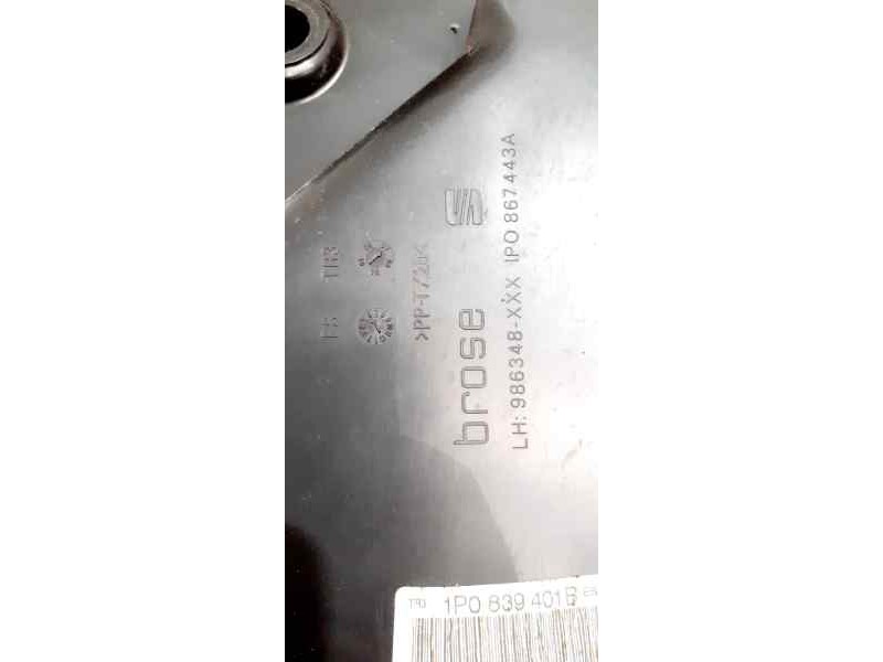 Recambio de elevalunas trasero izquierdo para seat leon (1p1) reference referencia OEM IAM 1P0839401B 44022 