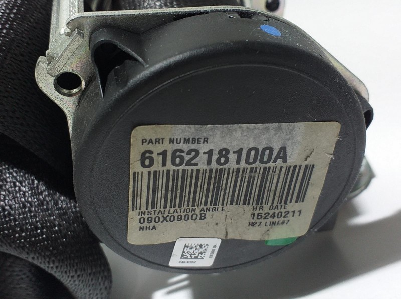 Recambio de cinturon seguridad trasero derecho para chevrolet aveo ls referencia OEM IAM 616218100A 57104 