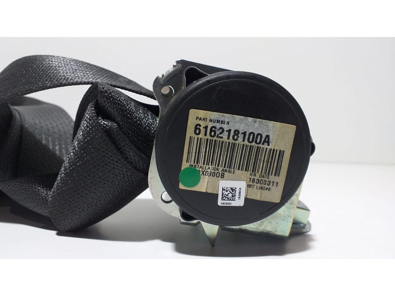 Recambio de cinturon seguridad trasero derecho para chevrolet aveo ls referencia OEM IAM 616218100A 57112 
