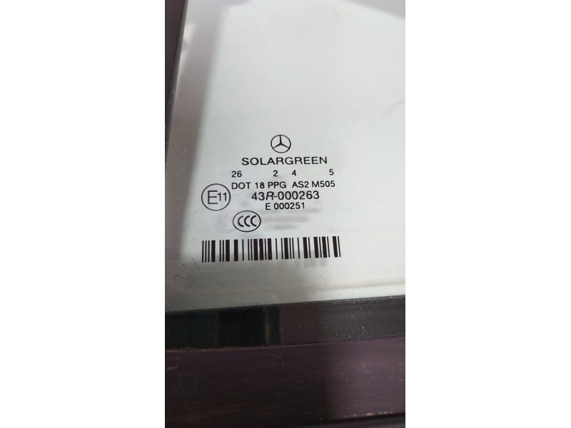 Recambio de luna custodia trasera izquierda para mercedes-benz clase s (w221) berlina 350 (221.056) referencia OEM IAM 272965 77