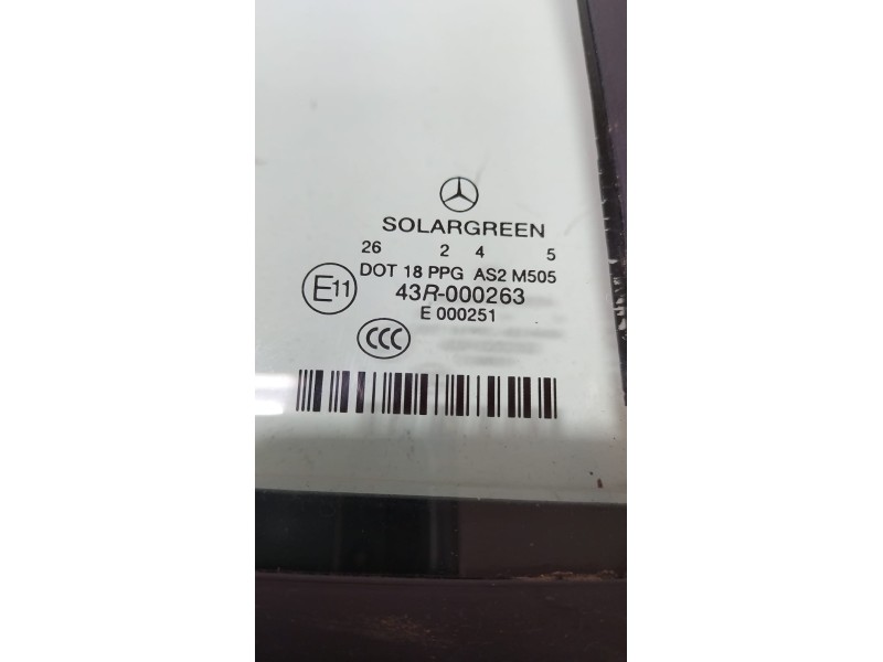 Recambio de luna custodia trasera derecha para mercedes-benz clase s (w221) berlina 350 (221.056) referencia OEM IAM 272965 7718