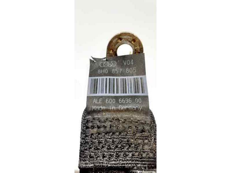 Recambio de cinturon seguridad trasero izquierdo para audi a4 cabrio (8h) 2.5 tdi referencia OEM IAM 8H0857805 44102 