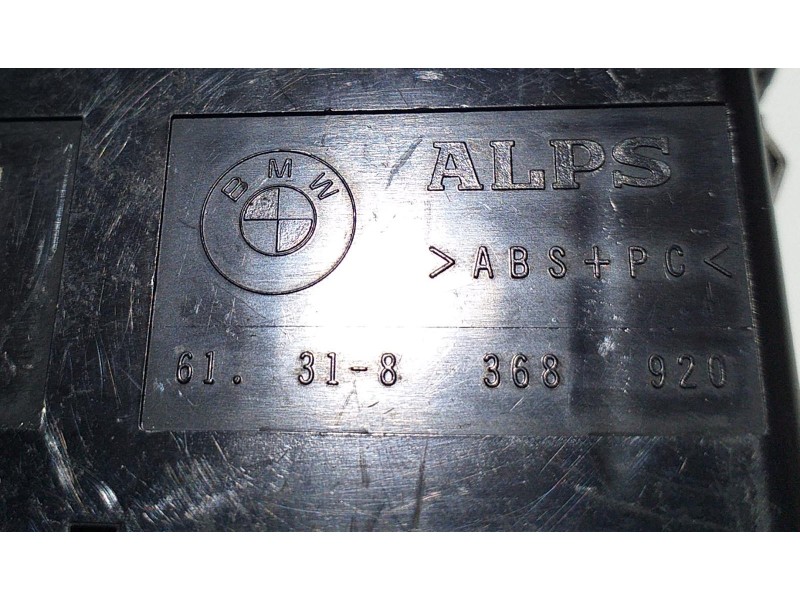 Recambio de warning para bmw serie 3 berlina (e46) 320d referencia OEM IAM 61318368920 57195 