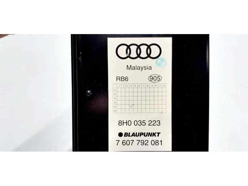 Recambio de sistema audio / radio cd para audi a4 cabrio (8h) 2.5 tdi referencia OEM IAM 8H0035223 44097 
