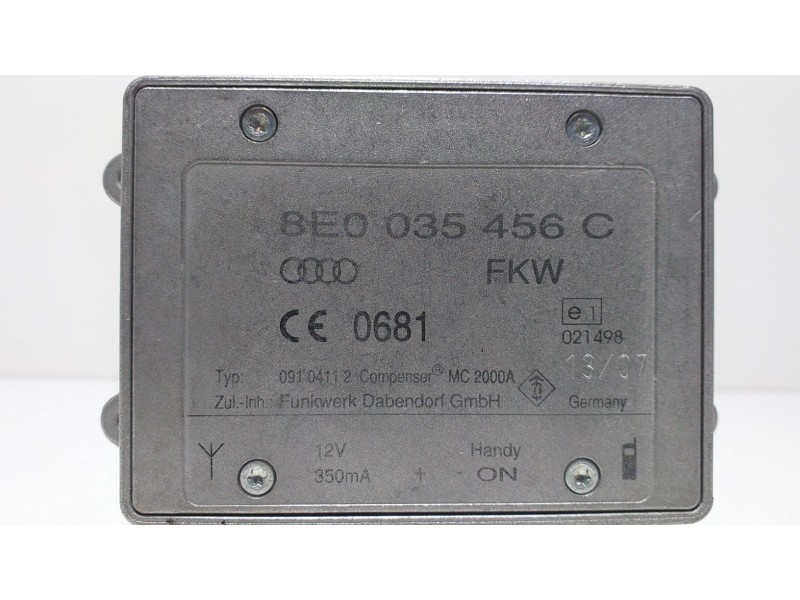 Recambio de modulo electronico para audi a6 berlina (4f2) 2.7 tdi referencia OEM IAM 8E0035456C 57216 