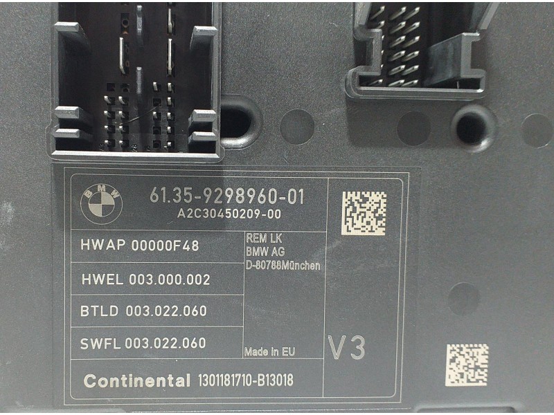 Recambio de caja reles / fusibles para bmw serie 1 lim. (f20) m135i xdrive referencia OEM IAM 61359298960 60872 