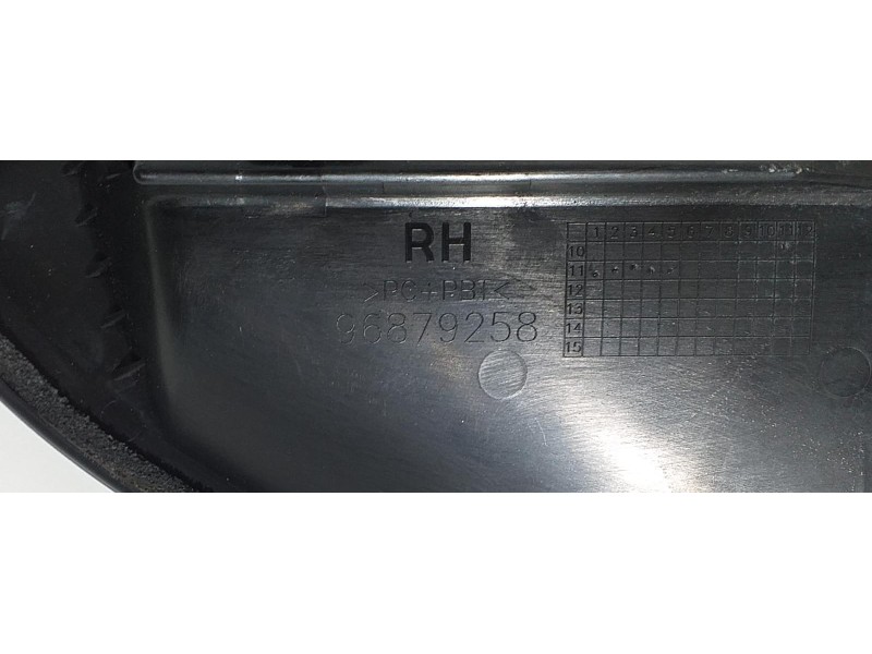 Recambio de maneta exterior trasera derecha para chevrolet aveo berlina hatchback ls referencia OEM IAM 96879258 57259 