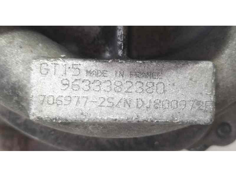 Recambio de turbocompresor para peugeot 307 (s1) xs referencia OEM IAM 9633382380 86453 