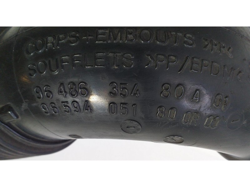 Recambio de tubo para peugeot 407 1.6 hdi fap cat (9hz / dv6ted4) referencia OEM IAM 96486354A 74533 R