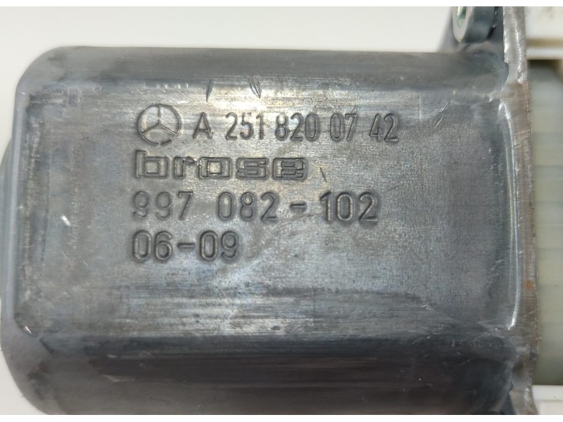Recambio de motor elevalunas delantero izquierdo para mercedes-benz clase r (w251) 320 cdi l (251.122) referencia OEM IAM A25182