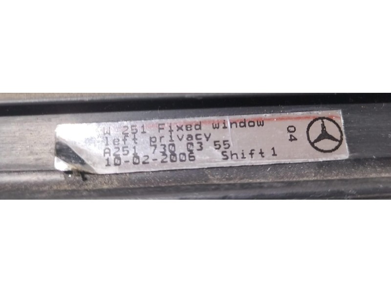 Recambio de luna custodia trasera izquierda para mercedes-benz clase r (w251) 320 cdi l (251.122) referencia OEM IAM A2517300355
