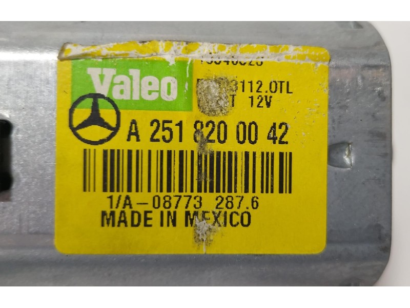 Recambio de motor limpia trasero para mercedes-benz clase r (w251) 320 cdi l (251.122) referencia OEM IAM A2518200042 77275 