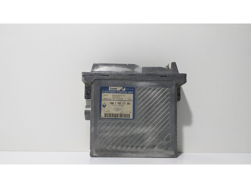 Recambio de centralita motor uce para renault megane i scenic (ja0) 1.9 d alize referencia OEM IAM 7700111342 57363 