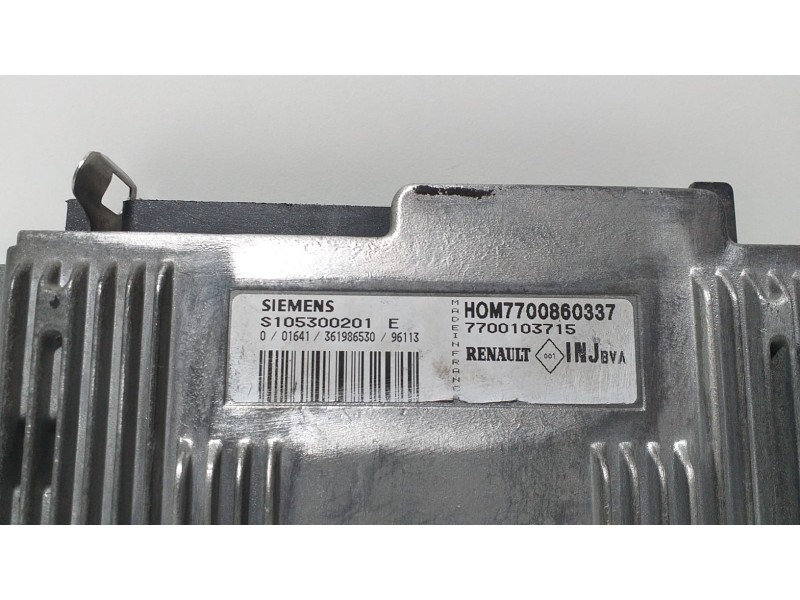Recambio de centralita motor uce para renault megane i berlina hatchback (ba0) 1.6 referencia OEM IAM 7700860337 57366 