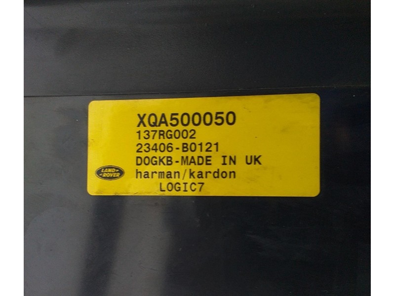 Recambio de sistema audio / radio cd para land rover range rover (lm) v8 hse referencia OEM IAM XQA500050 57448 