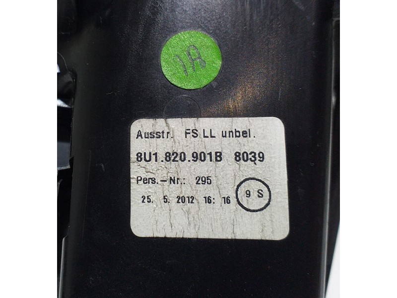 Recambio de rejilla aireadora para audi q3 (8u) 2.0 tfsi (155kw) ambition quattro referencia OEM IAM 8U1820901B 57469 