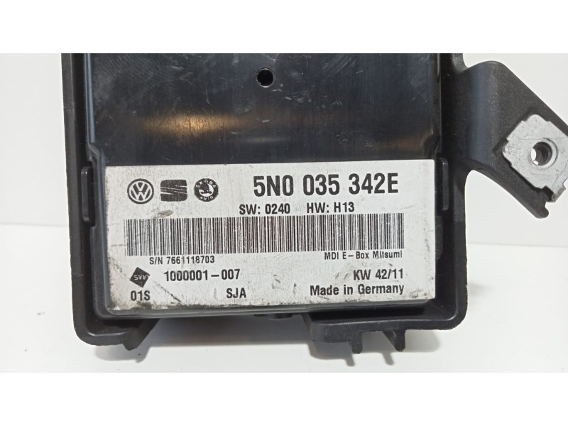 Recambio de modulo electronico para volkswagen golf vi (5k1) 1.6 tdi dpf referencia OEM IAM 5N0035342E 74661 R Recambio de modulo electronico para volkswagen golf vi (5k1) 1.6 tdi dpf referencia OEM IAM 5N0035342E 74661 R