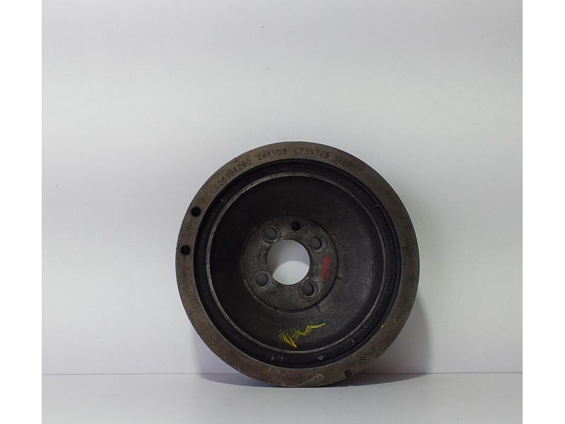 Recambio de polea cigueñal para alfa romeo 147 (190) 1.6 16v cat referencia OEM IAM 606304280 74677 R Recambio de polea cigueñal para alfa romeo 147 (190) 1.6 16v cat referencia OEM IAM 606304280 74677 R