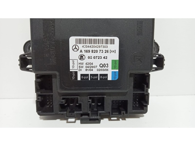 Recambio de modulo electronico para mercedes-benz clase a (w169) a 200 cdi a-edition referencia OEM IAM A1698207326 74695 R Recambio de modulo electronico para mercedes-benz clase a (w169) a 200 cdi a-edition referencia OEM IAM A1698207326 74695 R