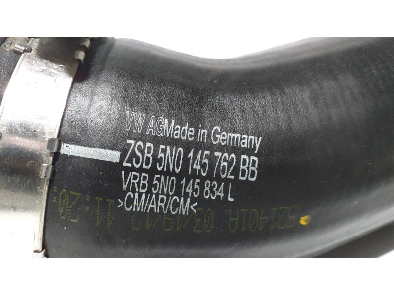 Recambio de tubo para audi q3 (8u) 2.0 tfsi (155kw) ambition quattro referencia OEM IAM 5N0145762BB 57524 