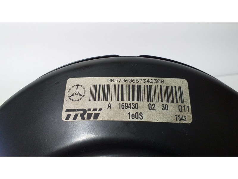 Recambio de servofreno para mercedes-benz clase a (w169) 2.0 cdi cat referencia OEM IAM A1694300230 74709 R Recambio de servofreno para mercedes-benz clase a (w169) 2.0 cdi cat referencia OEM IAM A1694300230 74709 R