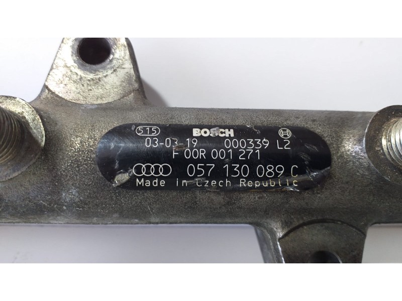 Recambio de rampa inyectora para audi a8 (4e2) 4.0 v8 32v tdi biturbo cat (ase) referencia OEM IAM 057130089C 74712 R