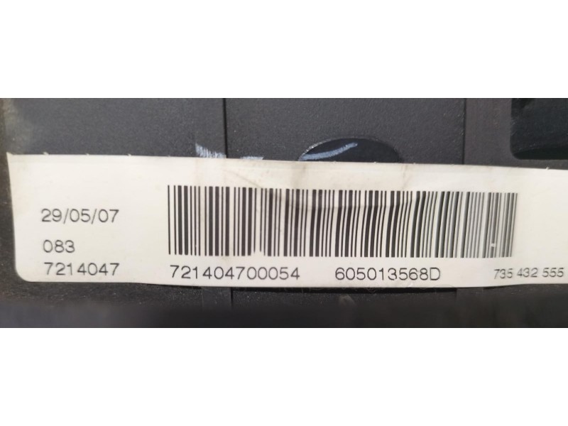 Recambio de airbag delantero izquierdo para fiat doblo (119) 1.3 16v jtd cat referencia OEM IAM 605013568D 77390 