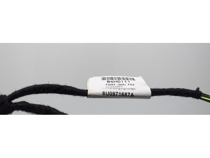 Recambio de puerta trasera izquierda para audi q3 (8u) 2.0 tfsi (155kw) ambition quattro referencia OEM IAM 8U0971687A 57605 