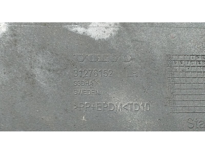 Recambio de molduras delanteras para volvo xc70 kinetic awd referencia OEM IAM 31276152 65550 