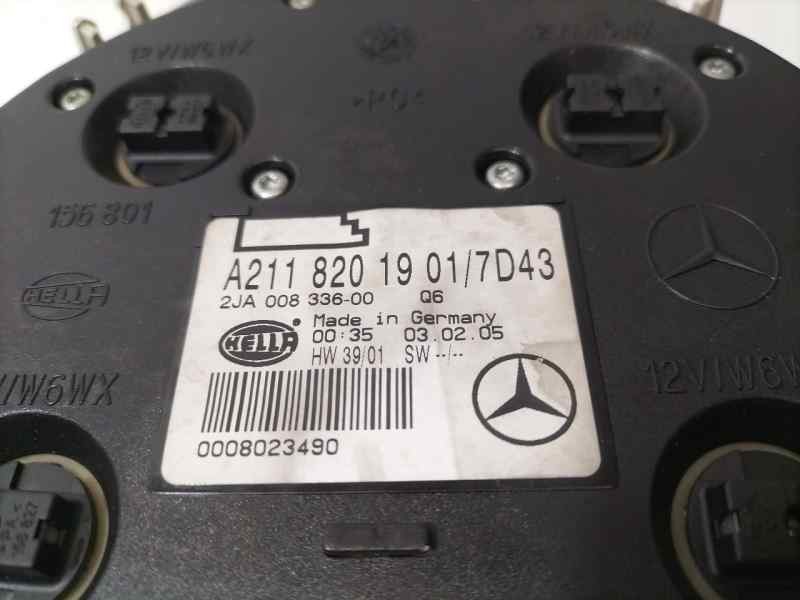Recambio de luz interior para mercedes-benz clase e (w211) berlina e 200 cdi (211.004) referencia OEM IAM A2118201901 83394 