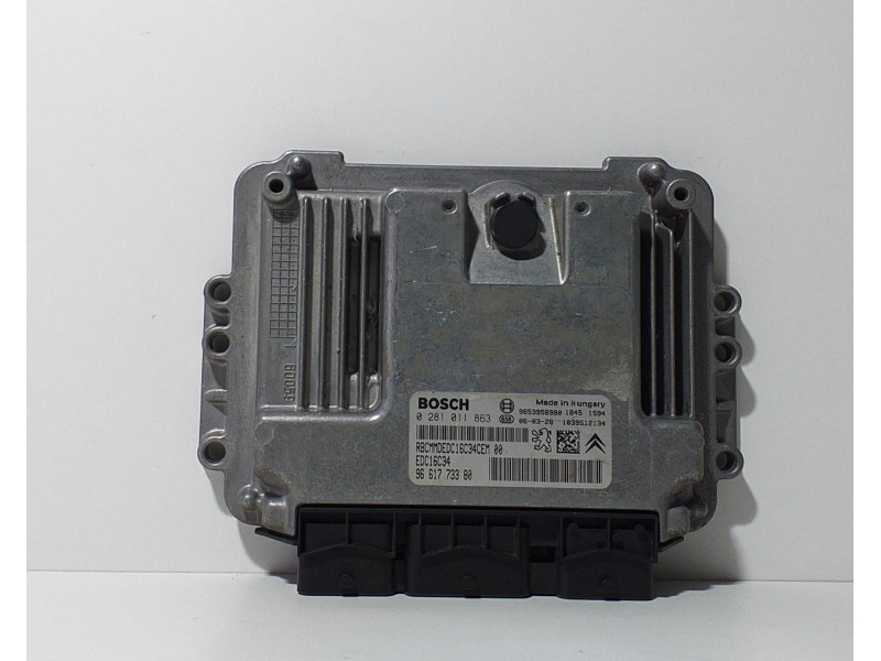 Recambio de centralita motor uce para citroën c4 berlina 1.6 16v hdi referencia OEM IAM 9661773380 74942 R