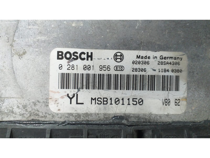 Recambio de centralita motor uce para mg serie 45 (rt) 2.0 td referencia OEM IAM MSB101150 74950 R