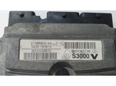 Recambio de centralita motor uce para renault megane ii berlina 3p 1.6 16v referencia OEM IAM 8200387138 74954 R 2