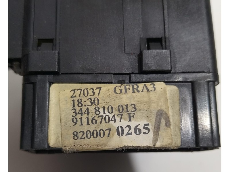 Recambio de mando limpia para opel vivaro furgón/combi (07.2006 =>) combi 2.9t l1h1 referencia OEM IAM 91167047F 77501 