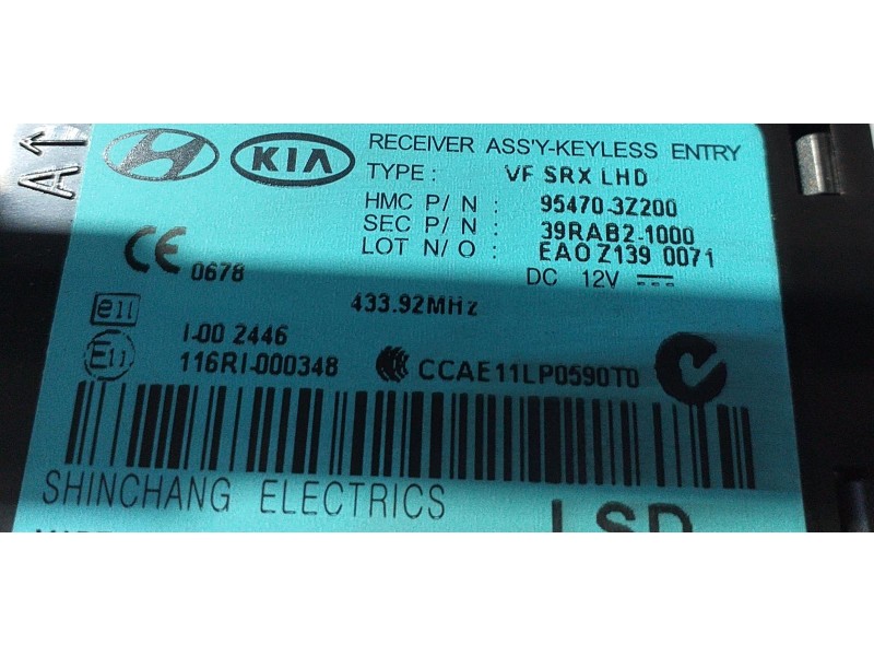 Recambio de modulo electronico para hyundai i40 comfort referencia OEM IAM 954703Z200 75007 R