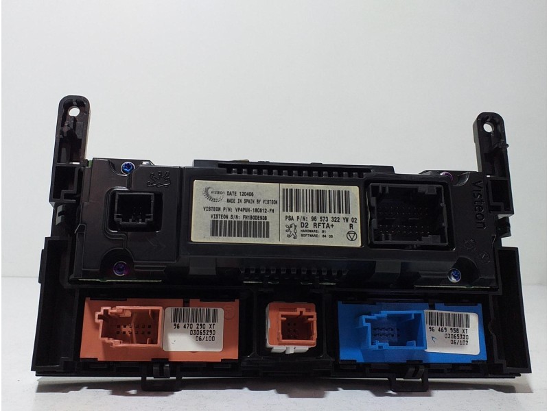 Recambio de mando climatizador para peugeot 407 2.0 16v hdi cat (rhr / dw10bted4) referencia OEM IAM 96573322 65681 