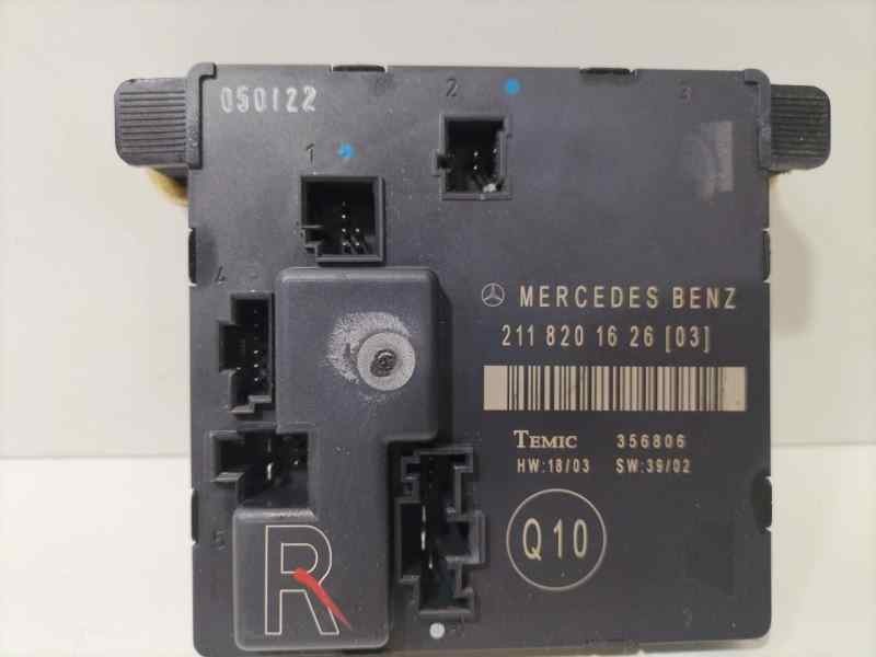 Recambio de modulo electronico para mercedes-benz clase e (w211) berlina e 200 cdi (211.004) referencia OEM IAM 2118201626 83443
